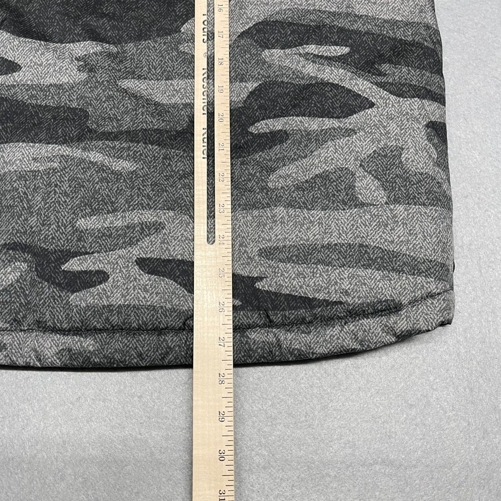 Columbia Jacket Youth Large Grey Camo Parka Barlow Pass 600 Down Fill Omni-Heat - Picture 11 of 12